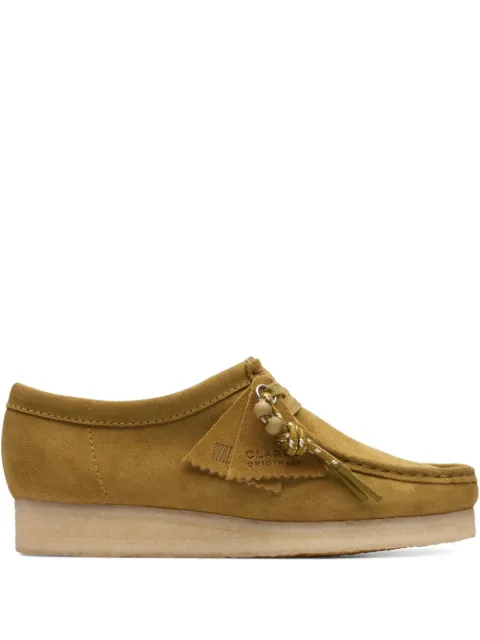 Clarks Originals Wallabee "Mid Green" derby shoes