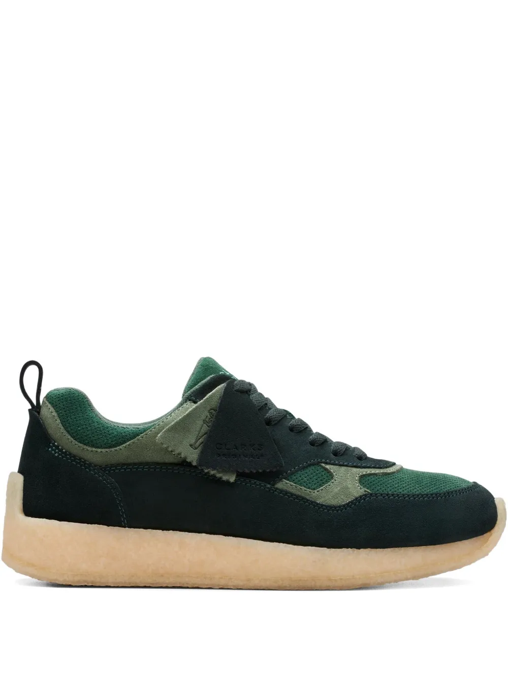 Clarks Originals Lockhill "Dark Green" sneakers