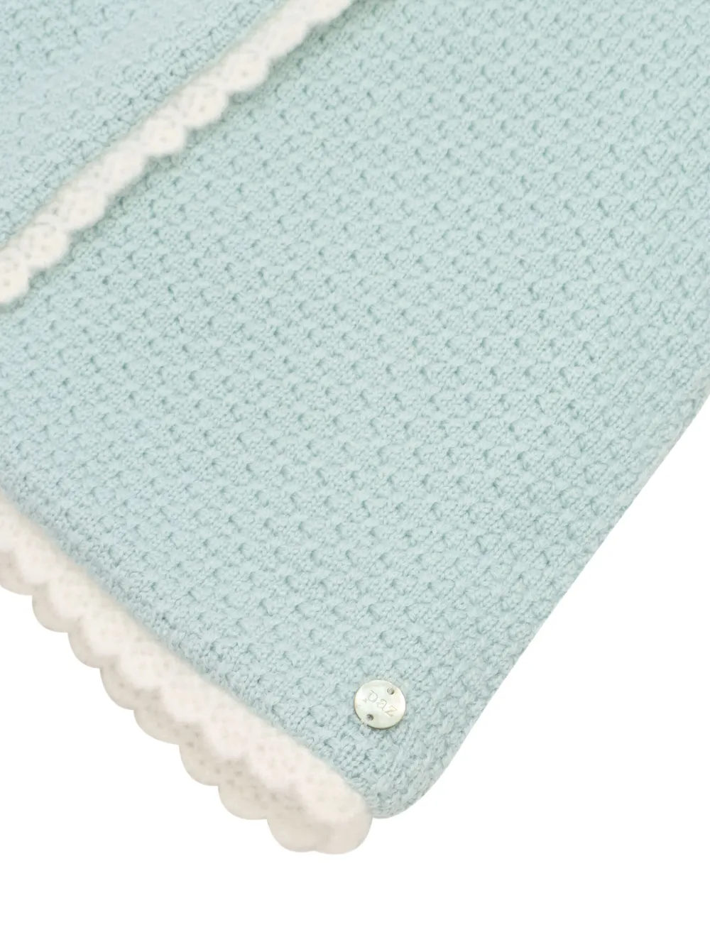 Paz Rodriguez Gebreide wollen jas Blauw