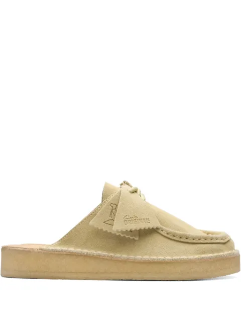 Clarks Originals Desert Nomad "Maple Suede" mules