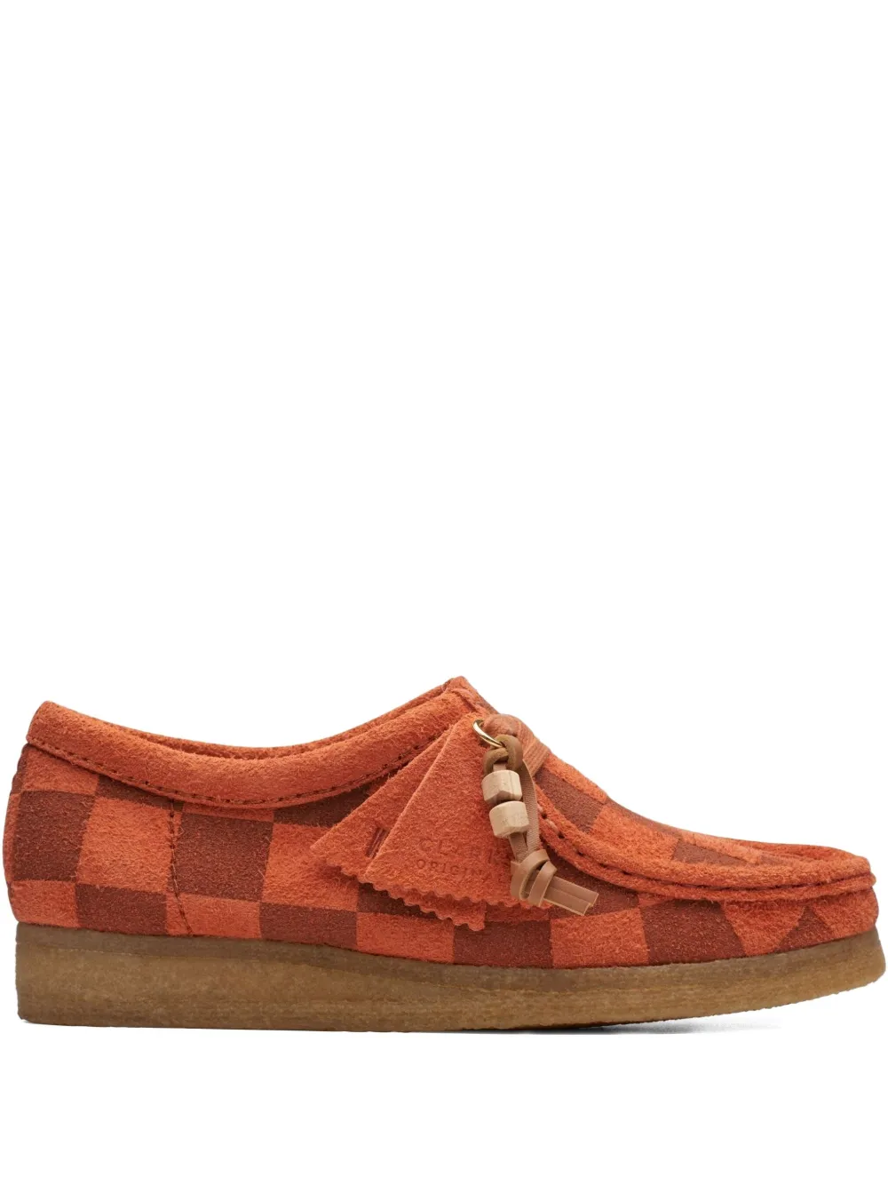 Clarks Originals Wallabee "Orange" loafers
