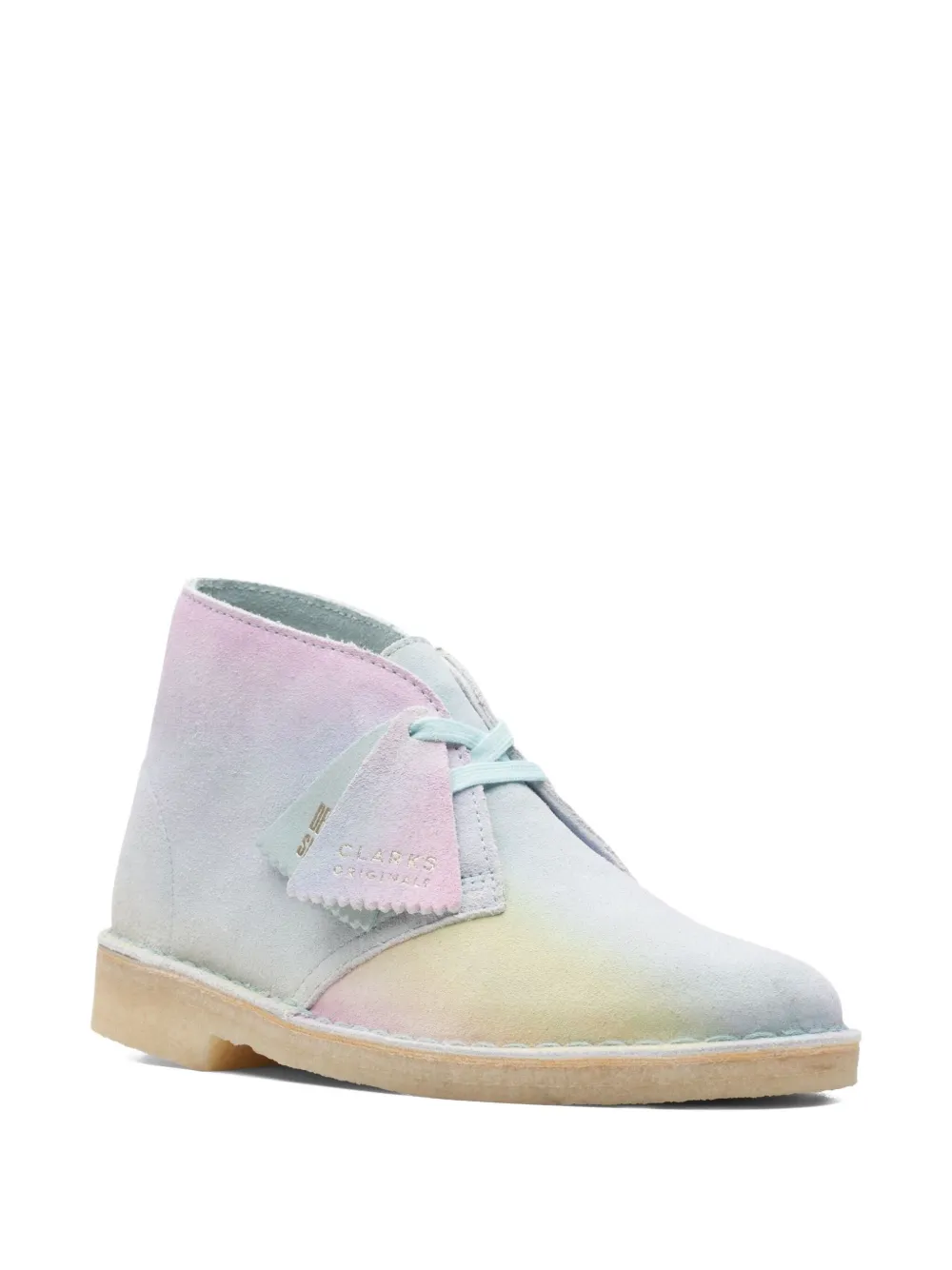 Clarks Originals tie-dye "Multi (Rainbow) boots Neutrals