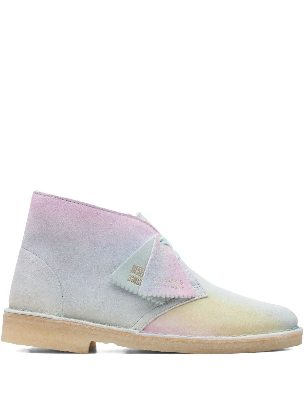 Clarks Originals tie-dye "Multi (Rainbow) boots Neutrals