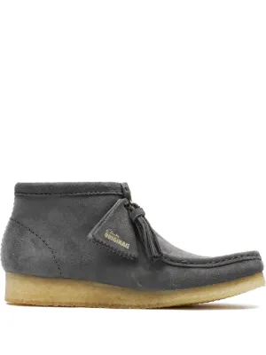 Clarks Originals Wallabee ゼブラプリント ブーツ | ブラック