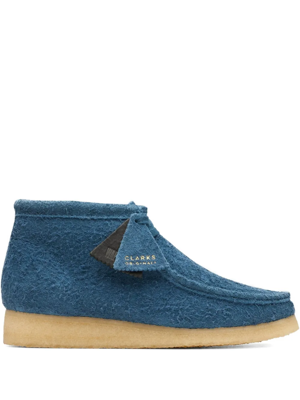 Clarks Originals Wallabee "Deep Blue" desert boots