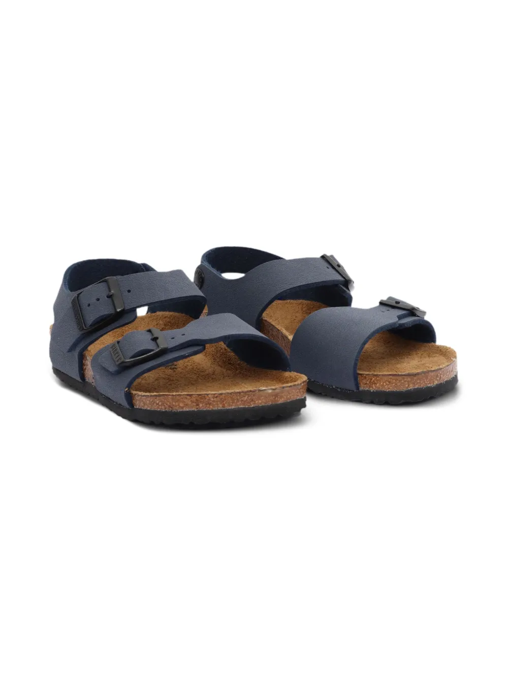 Birkenstock buckle-straps open toe sandals Blue