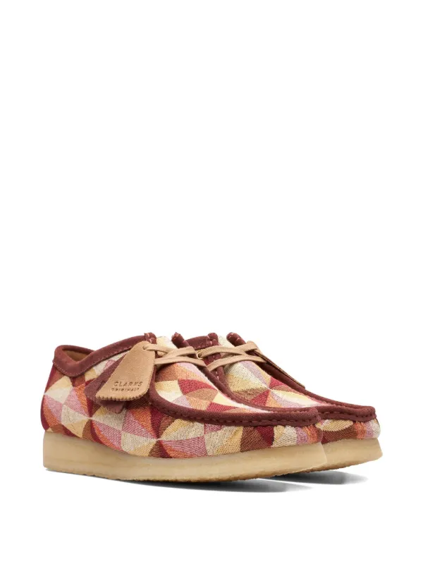 Clarks Originals Wallabee Loafers | Red | FARFETCH ZA