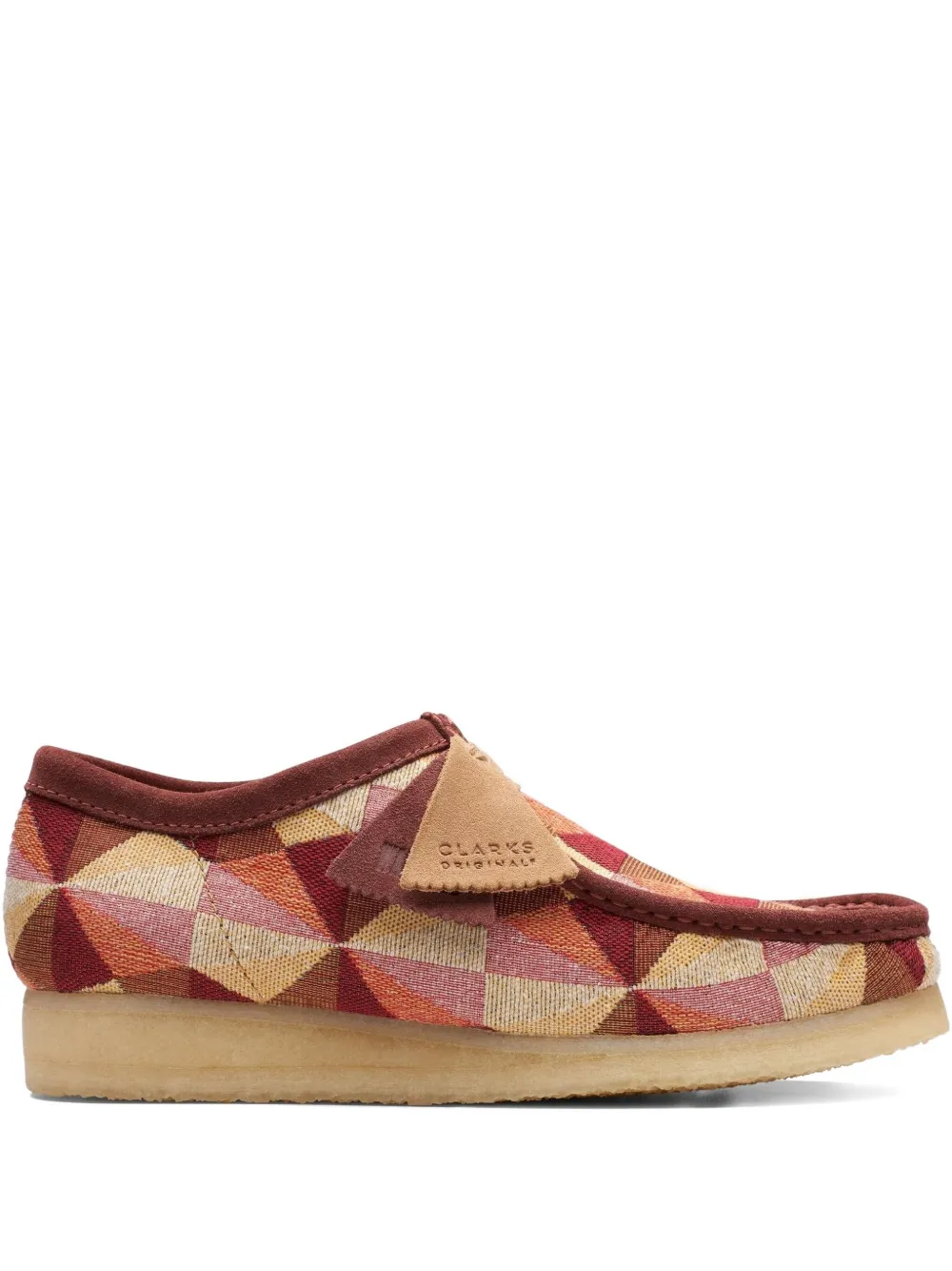 Clarks Originals Wallabee loafers Red