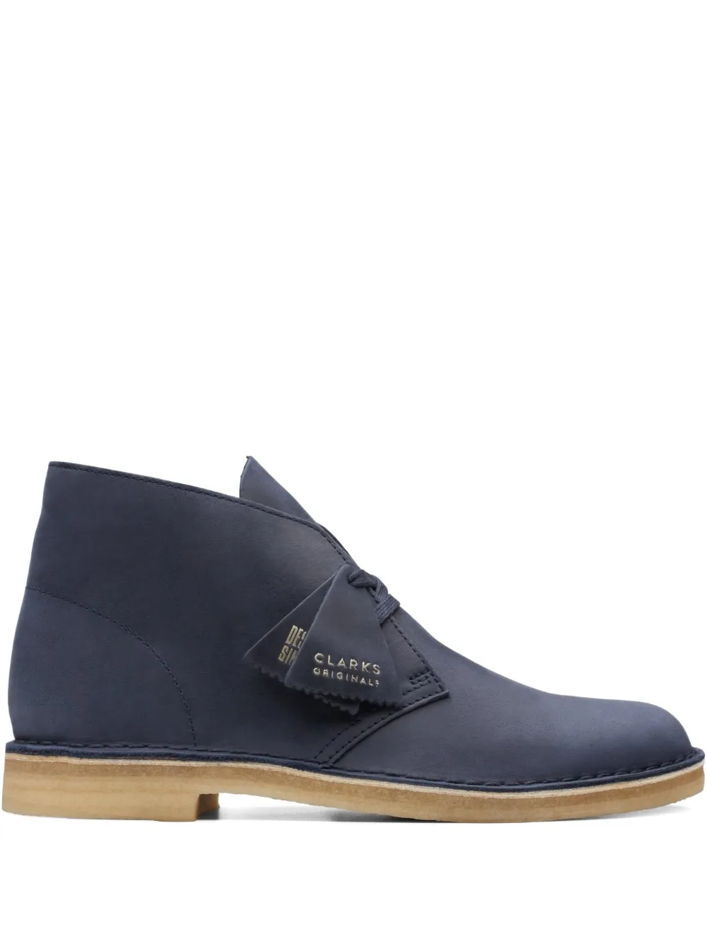 Clarks Originals Leather "Navy" desert boots - ブルー Clarks Originals Leather "Navy" desert boots - ブルー