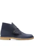 Clarks Originals Leather ""Navy"" desert boots - Blue