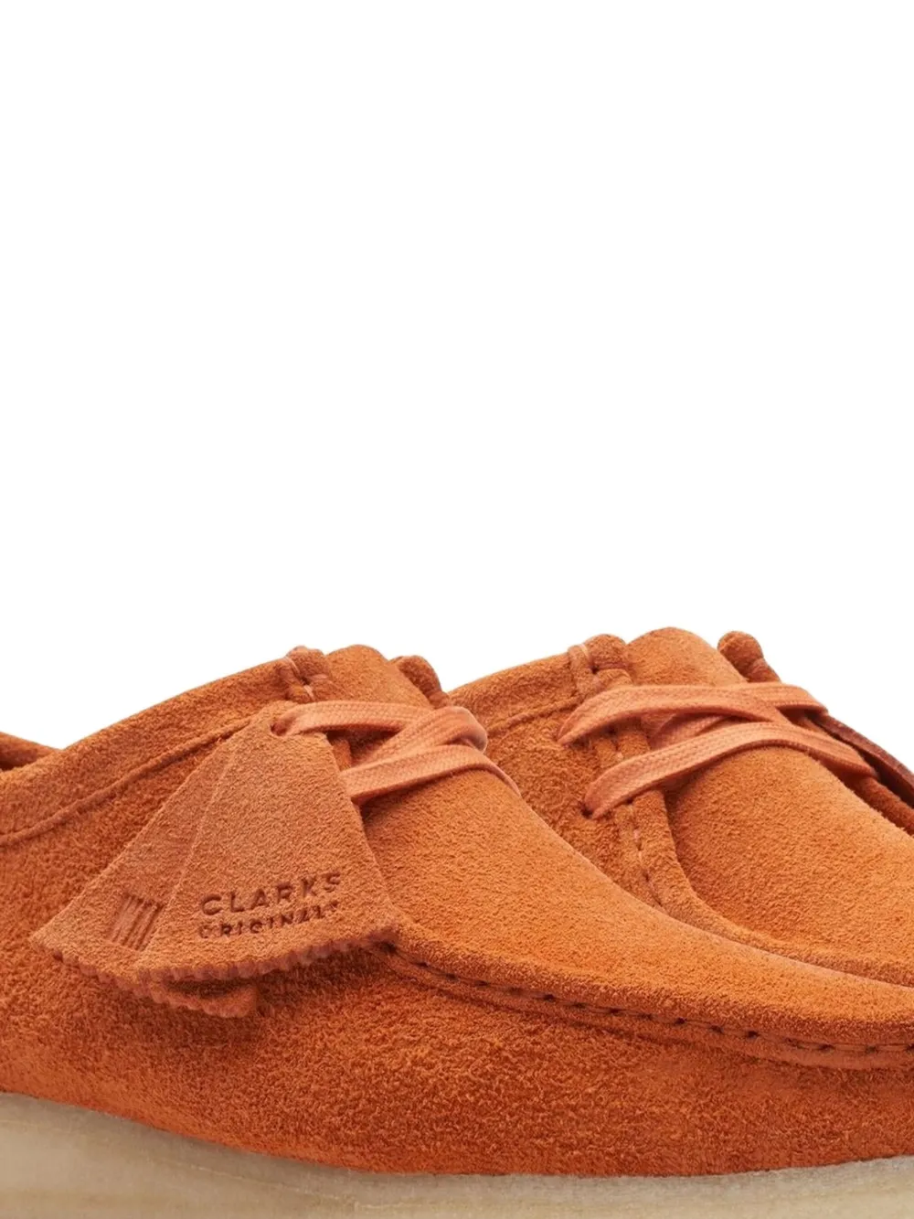 Clarks Originals Wallabee "Burnt Orange" loafers