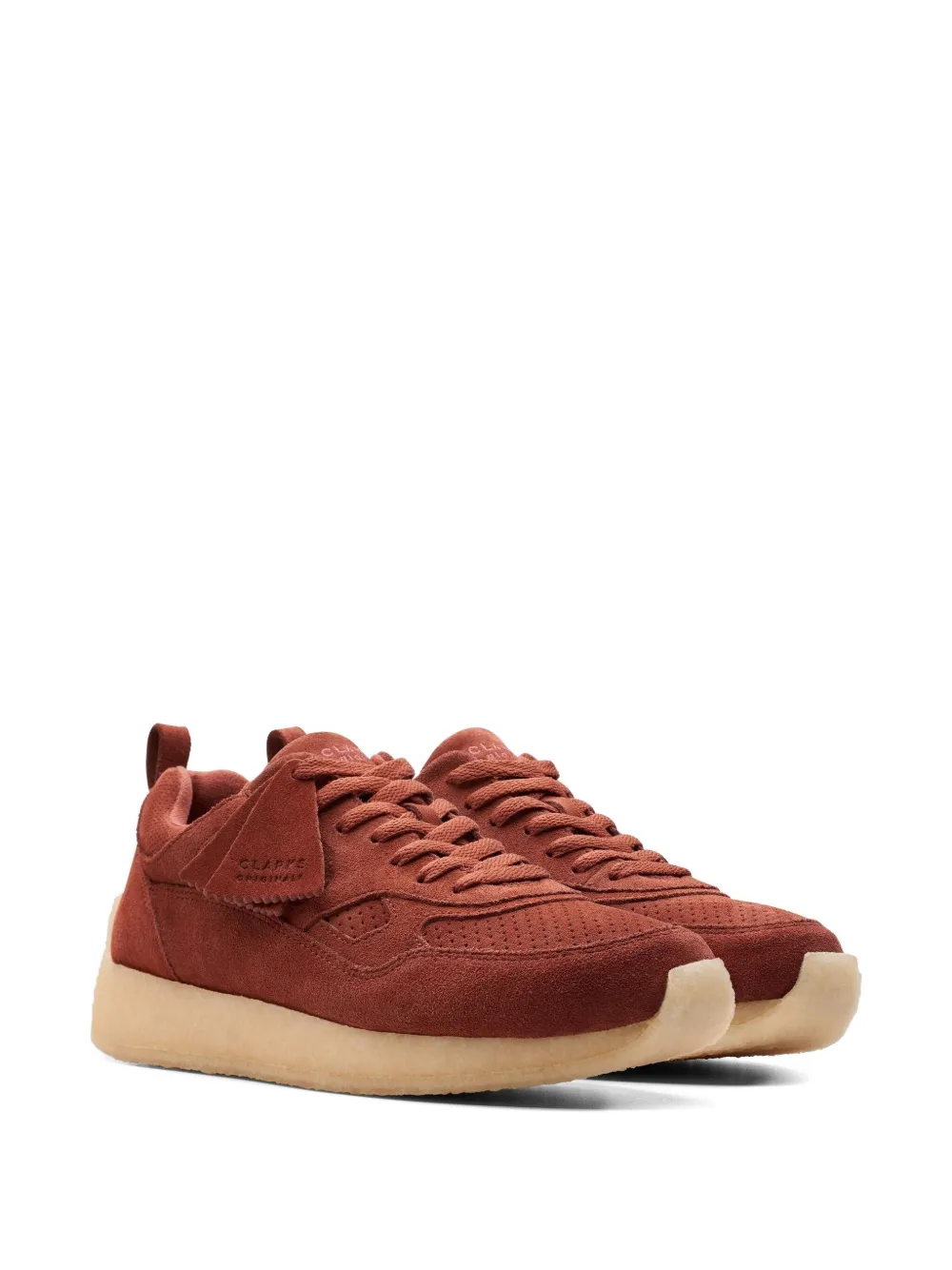 Clarks Originals Lockhill "Burgundy" sneakers Red