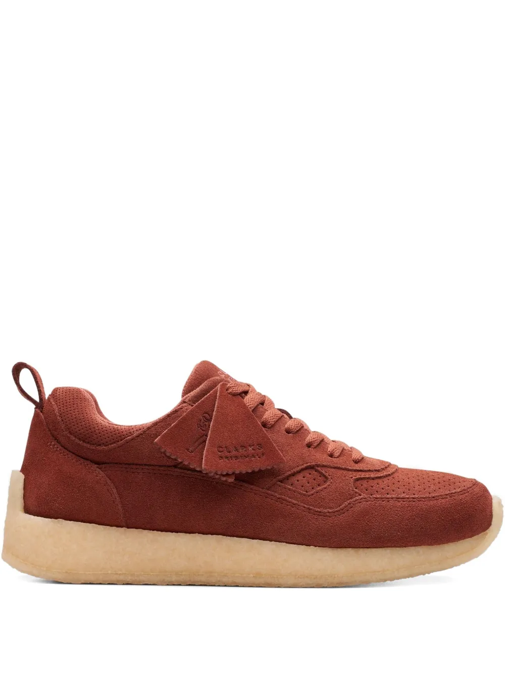 Clarks Originals Lockhill "Burgundy" sneakers Red