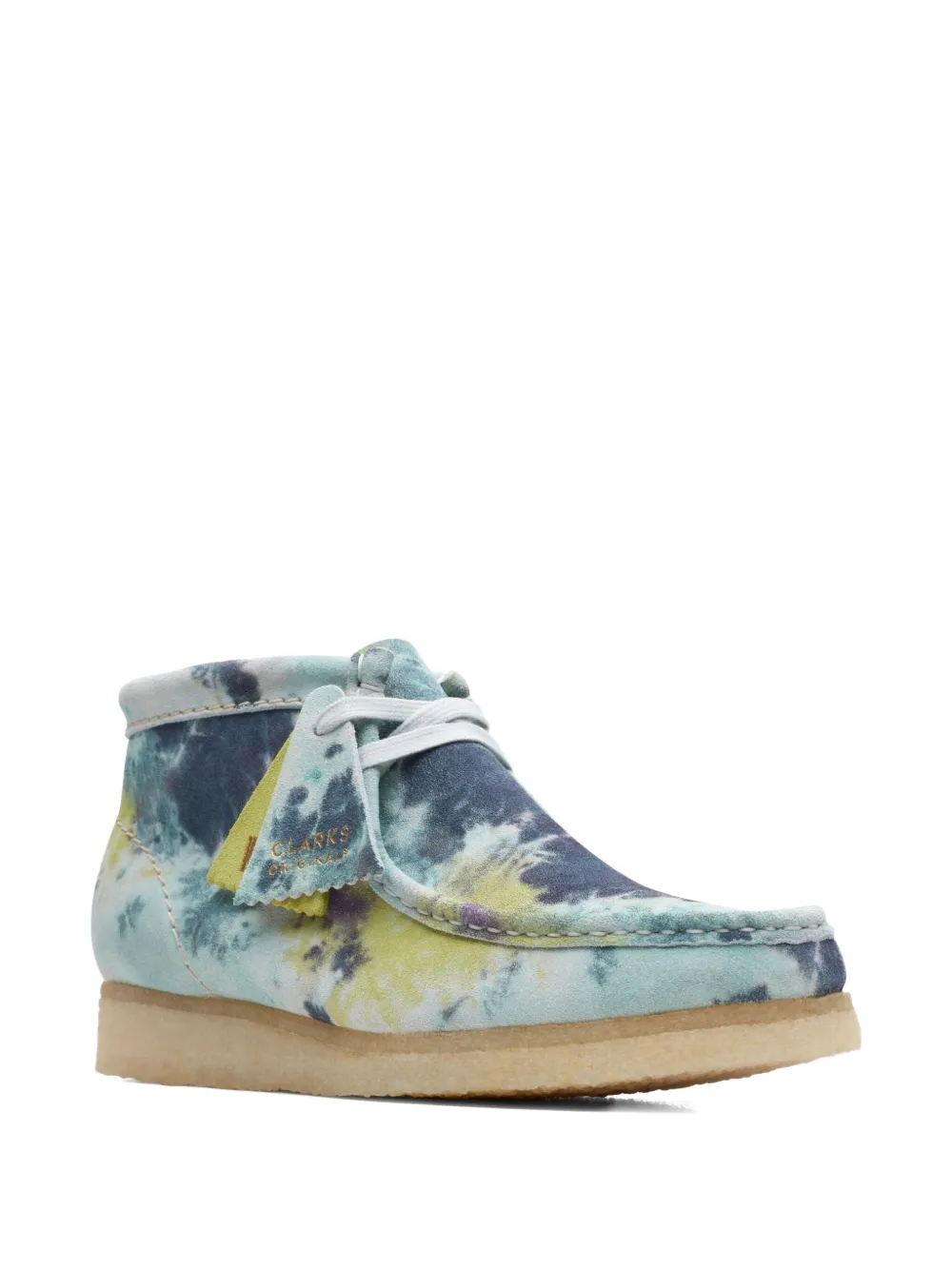 Clarks Originals Wallabee "Turquoise" boots Blue