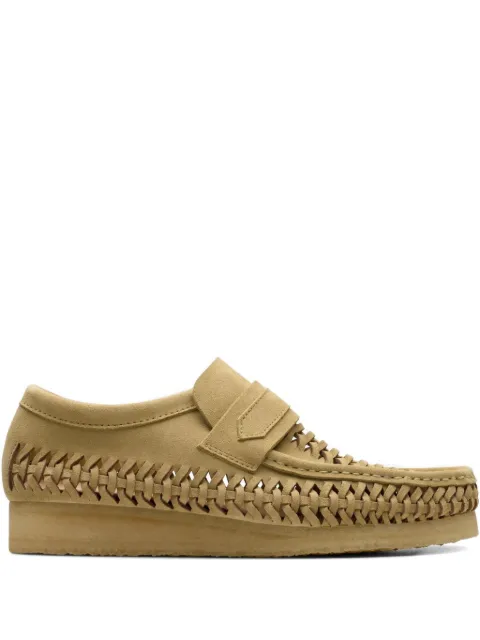 Clarks Originals woven "Maple Suede" loafers