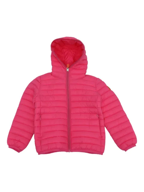 Save The Duck Kids hooded quilted jacket