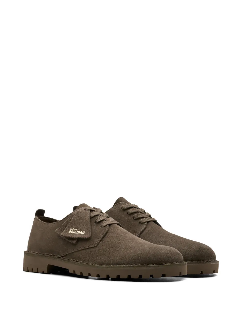 Clarks Originals Desert Rock "Brown" derby shoes