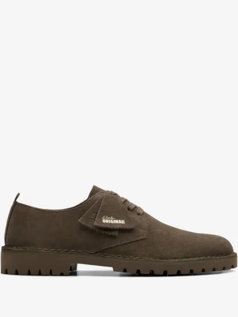 Clarks Originals حذاء ديربي 'ديزيرت روك' "براون"