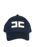 Elisabetta Franchi logo-embroidered baseball cap - Blue