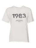 Weekend Max Mara 1983 sequin-embellished T-shirt - White