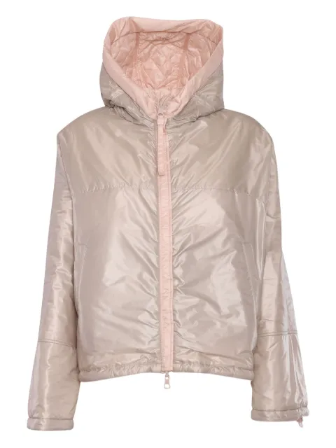 Duno  quilted-pattern hooded jacket