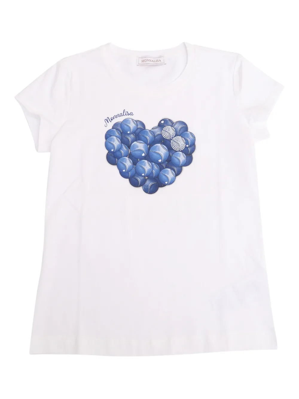 Monnalisa T-shirt met print Wit