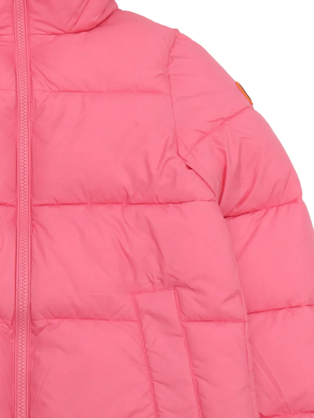 Save The Duck Kids Gevoerd jack met capuchon Roze