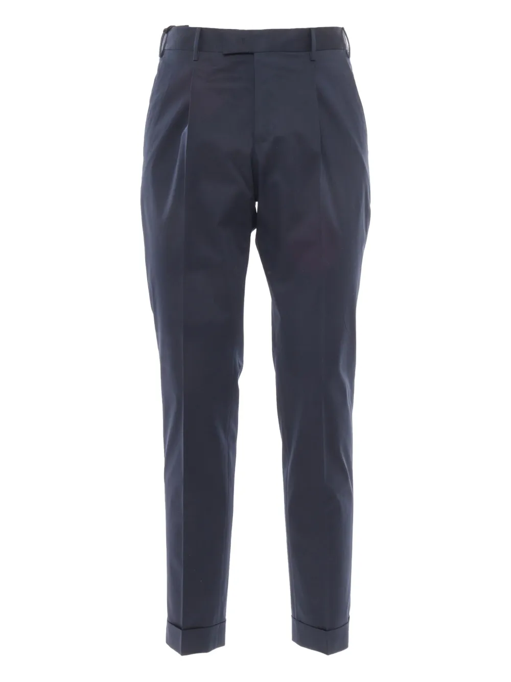 PT Torino Broek met geplooid detail Grijs
