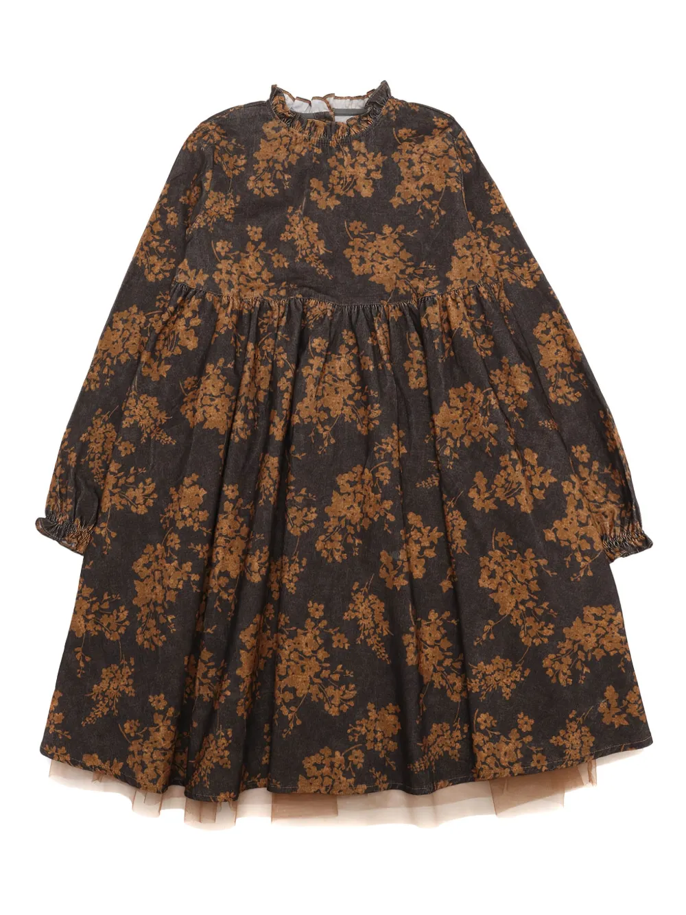 Zhoe & Tobiah floral-print cotton dress | Brown | Image 1