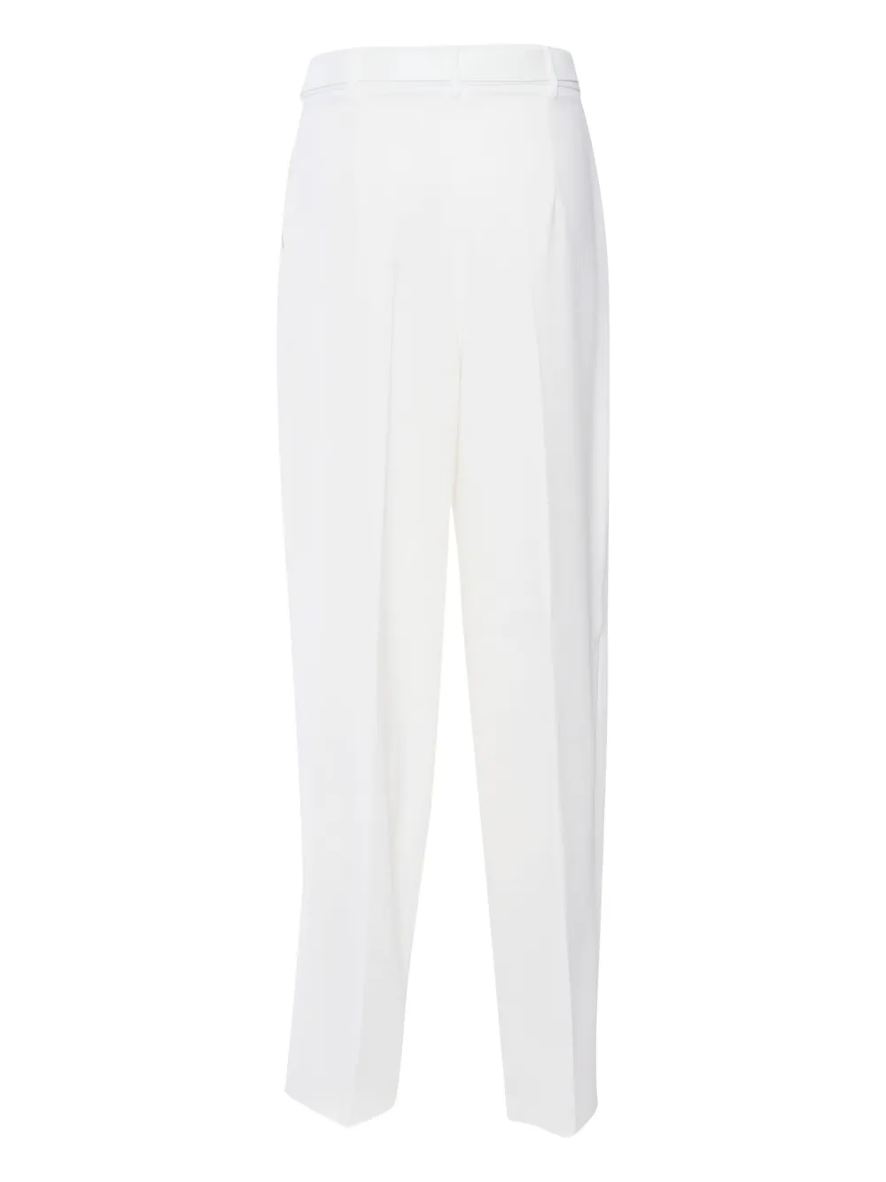 Max Mara Neottia broek met ceintuur - Wit