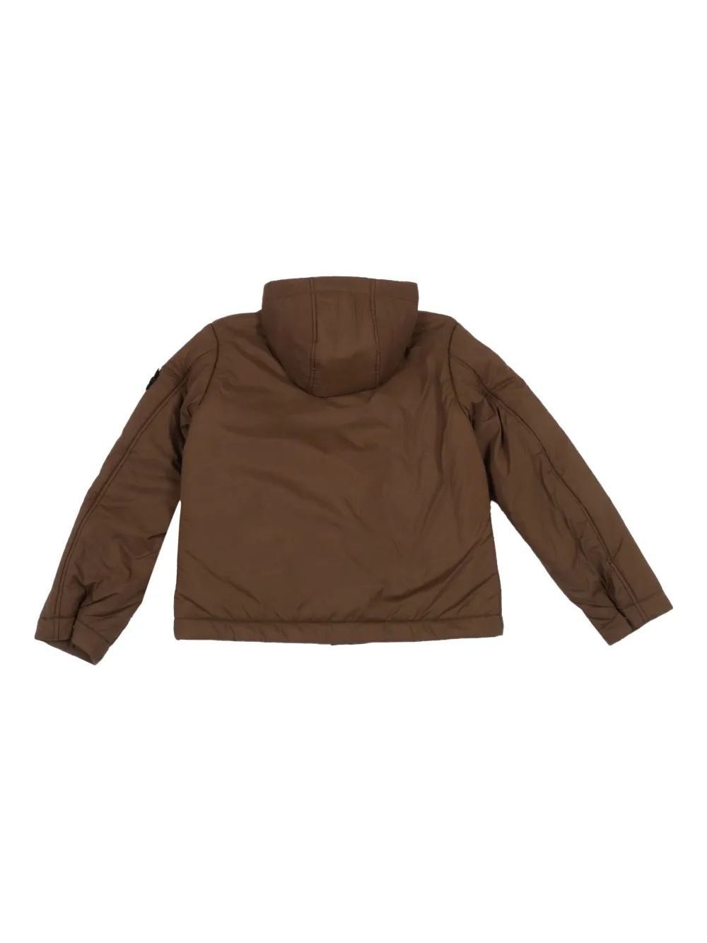 Stone Island Junior hooded padded jacket | Boys Padded Jackets | Image 2