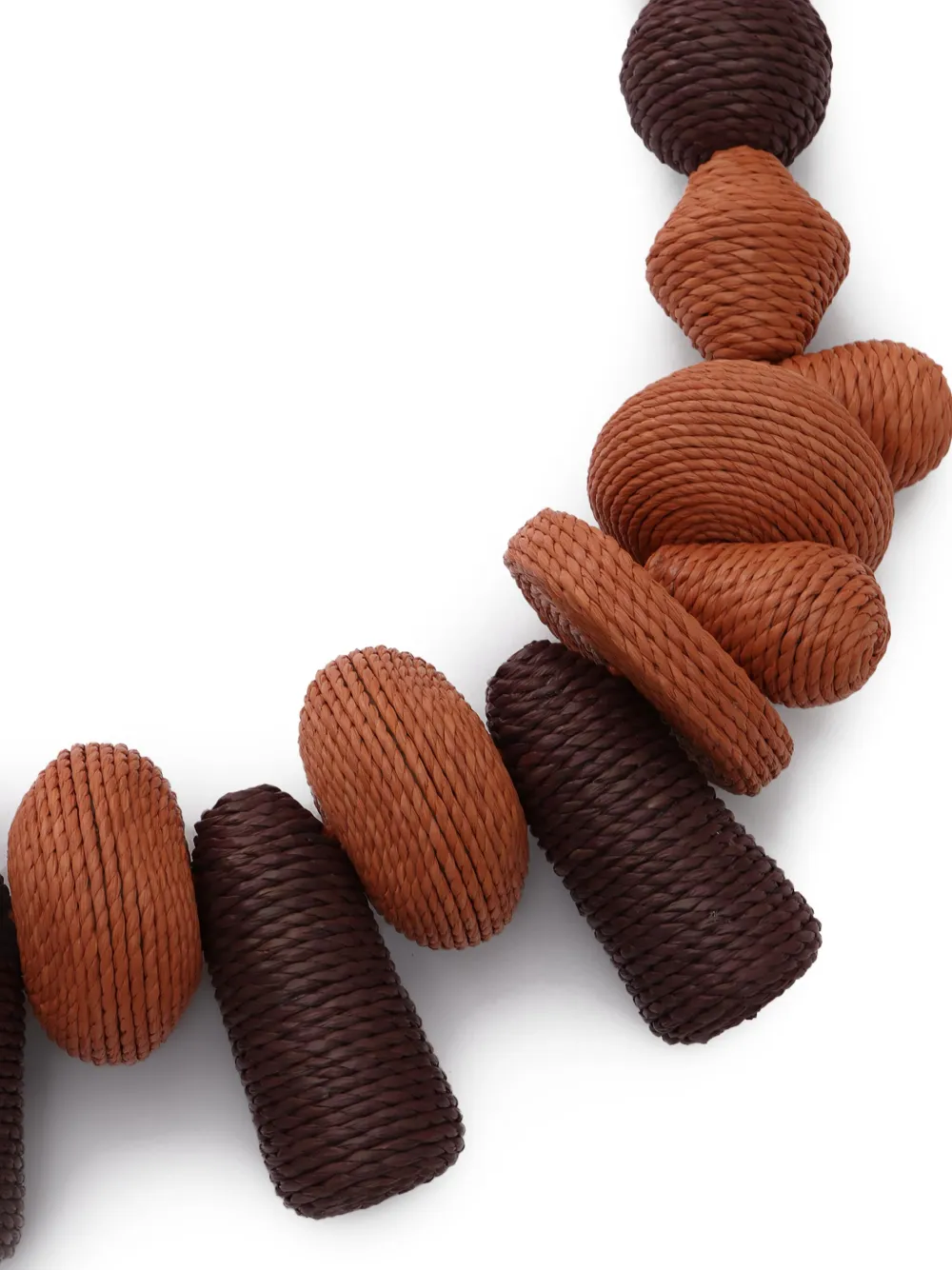Weekend Max Mara Soraia halsketting met kralen - Bruin