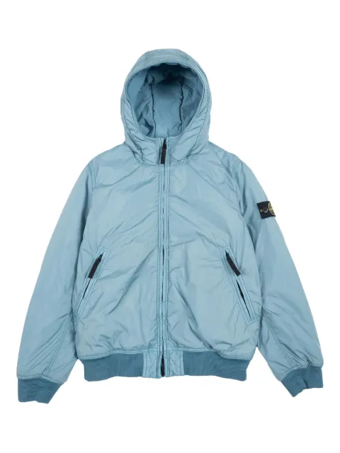 Stone Island Junior hooded bomber jacket