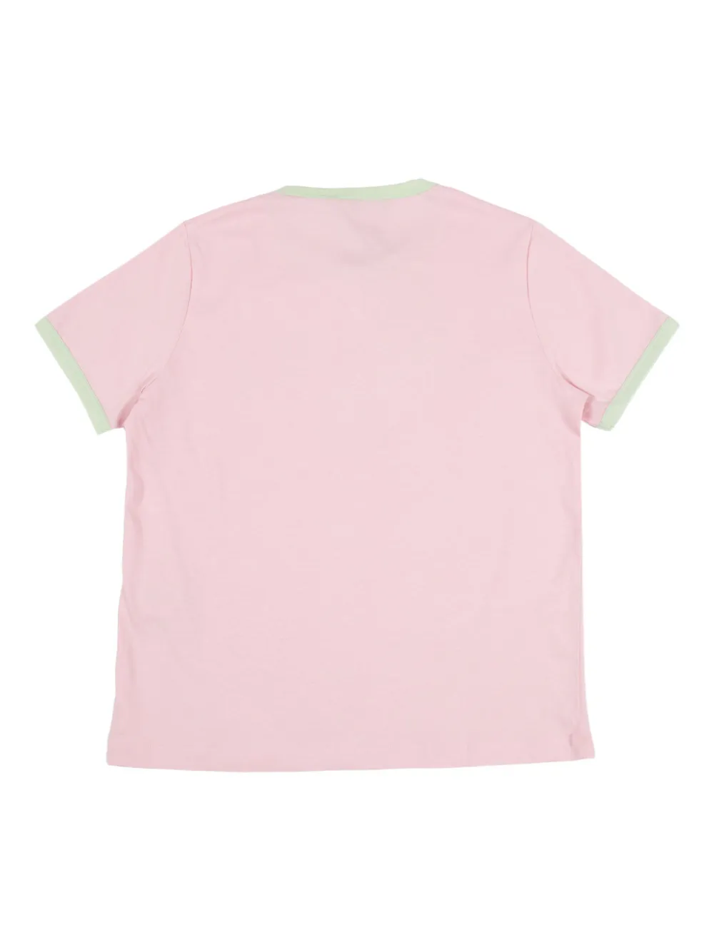 Versace Kids logo-print crew-neck T-shirt Roze