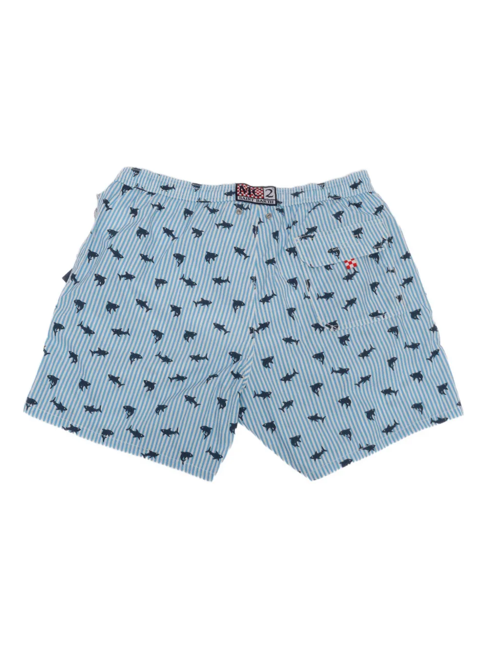MC2 Saint Barth Zwembroek met print Blauw