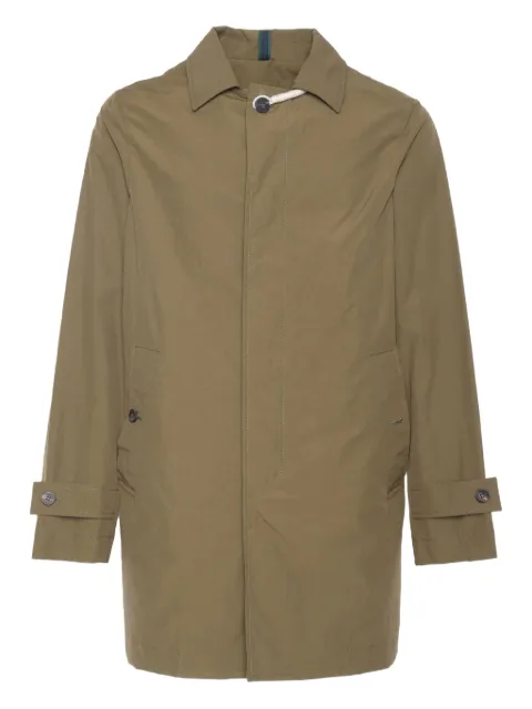 Camplin buttoned trench coat