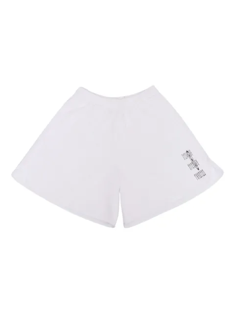 MM6 Maison Margiela Kids graphic-print cotton shorts