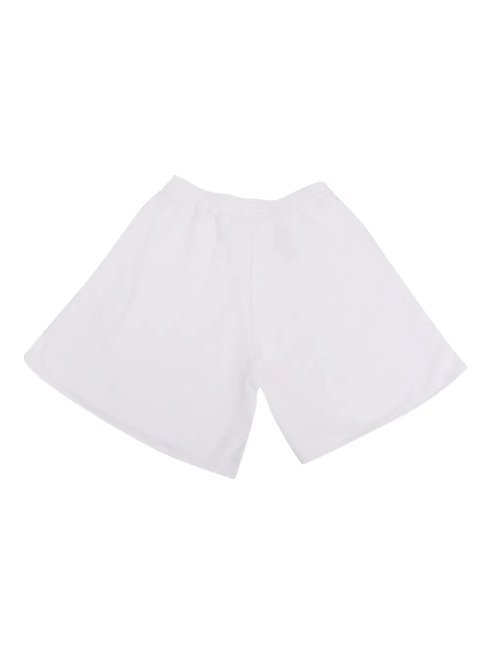 MM6 Maison Margiela Kids graphic-print cotton shorts Wit