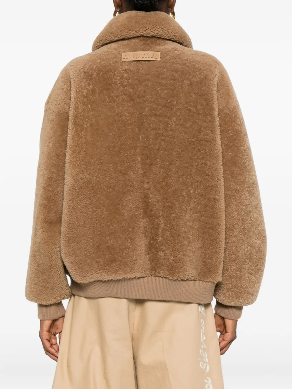 Miu Lammy jack Beige