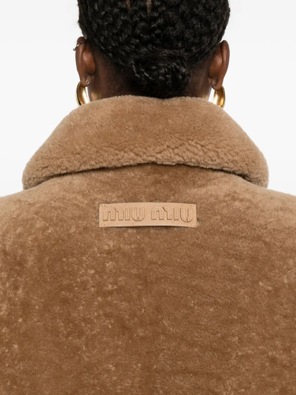 Miu Lammy jack Beige