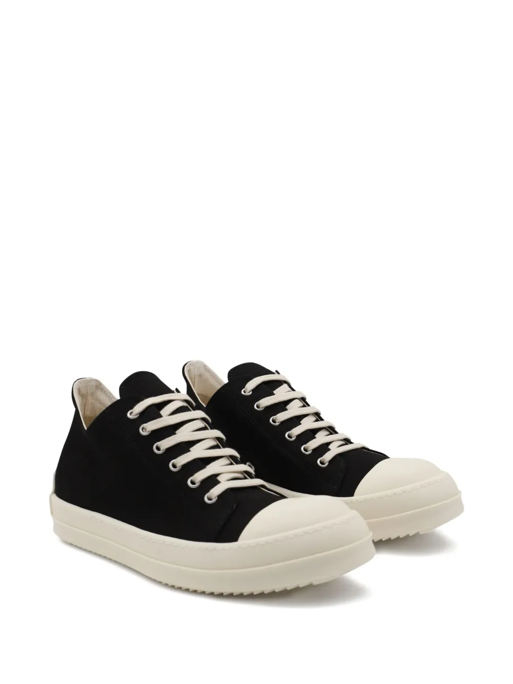 Rick Owens DRKSHDW rubber-sole lace-up sneakers Black