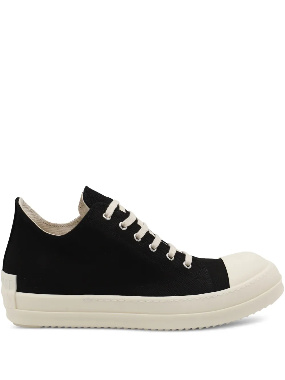 Rick Owens DRKSHDW rubber-sole lace-up sneakers Black