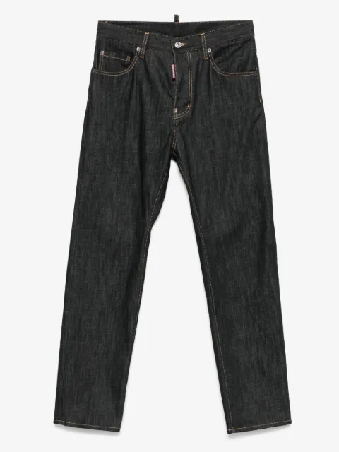 DSQUARED2 jeans con costuras en contraste