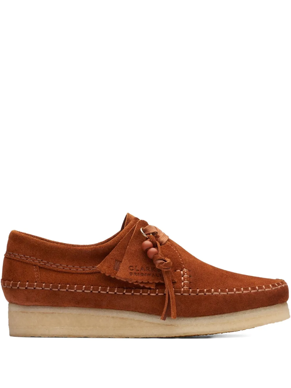 Clarks Originals Weaver "Ginger Suede" derby shoes Brown
