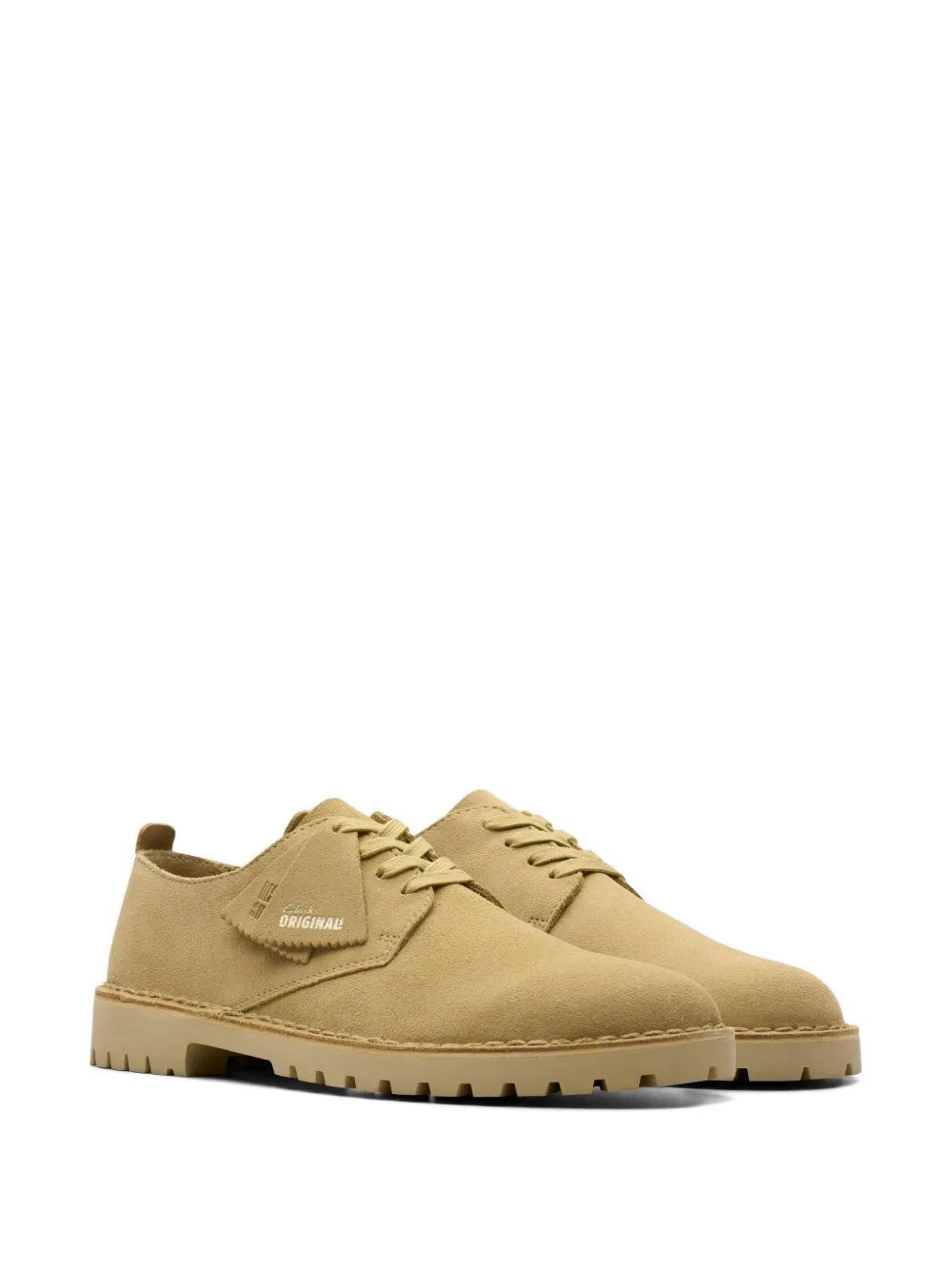 Clarks Originals Desert Rock "Maple" derby shoes Neutrals