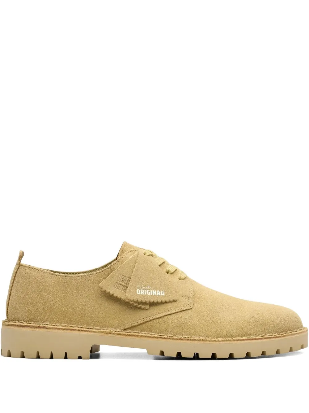 Clarks Originals Desert Rock "Maple" derby shoes Neutrals