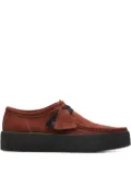 Clarks Originals Wallabee Cup ""Burgundy"" lace-up shoes - Red