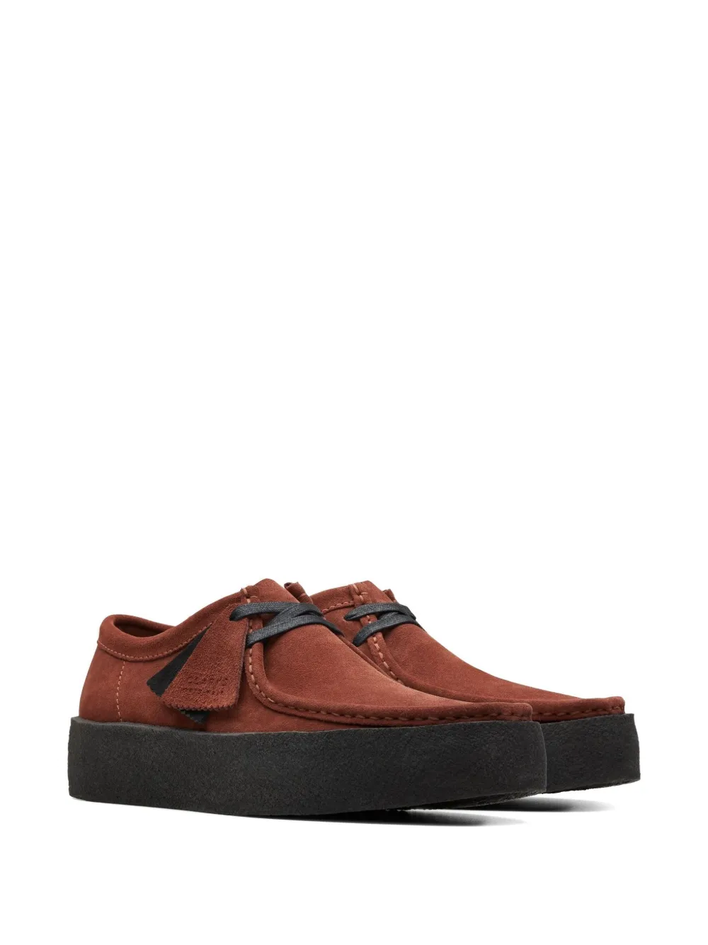 Clarks Originals Wallabee Cup Burgundy veterschoenen - Rood