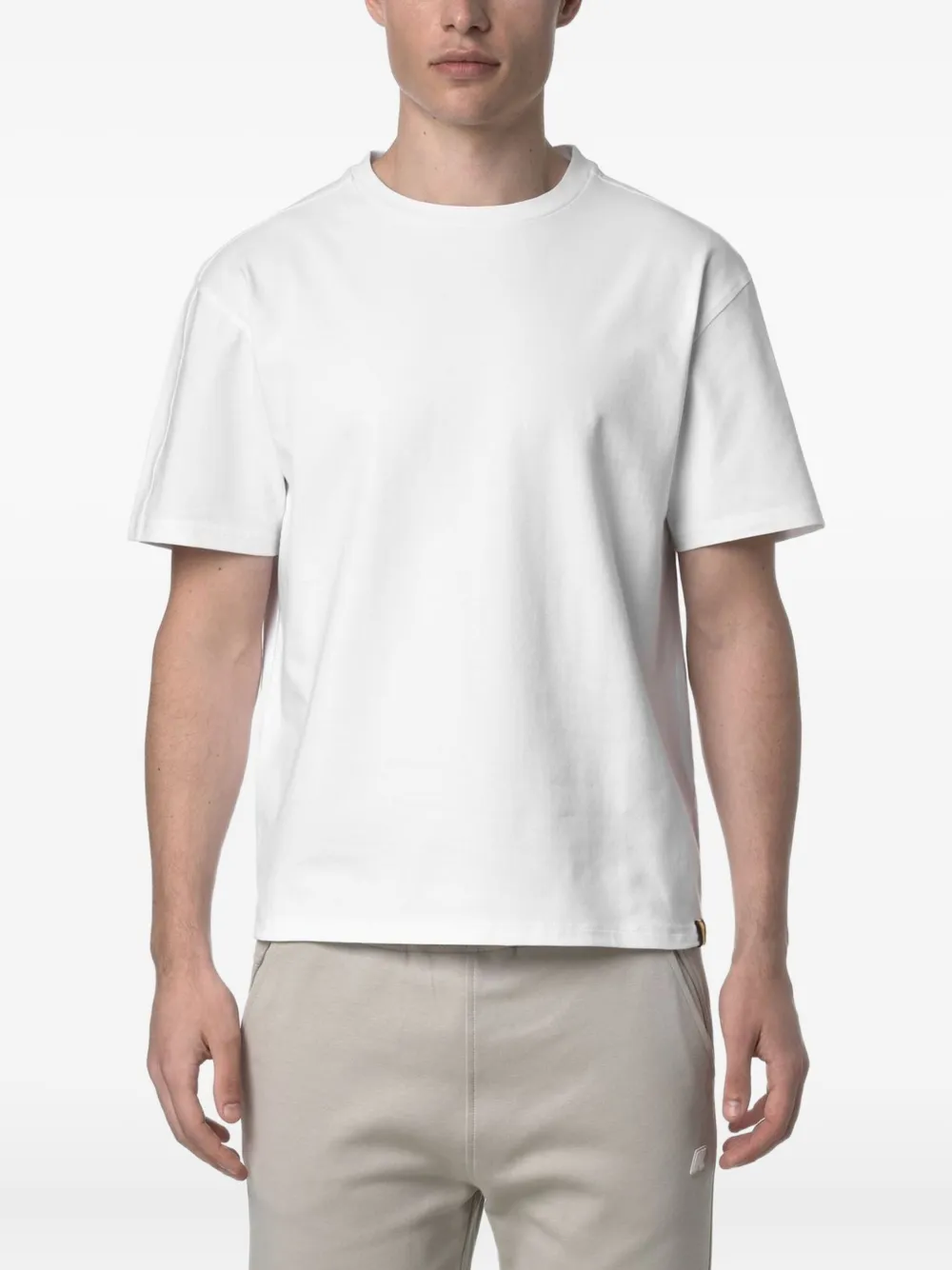 K-Way crew-neck cotton T-shirt - Wit