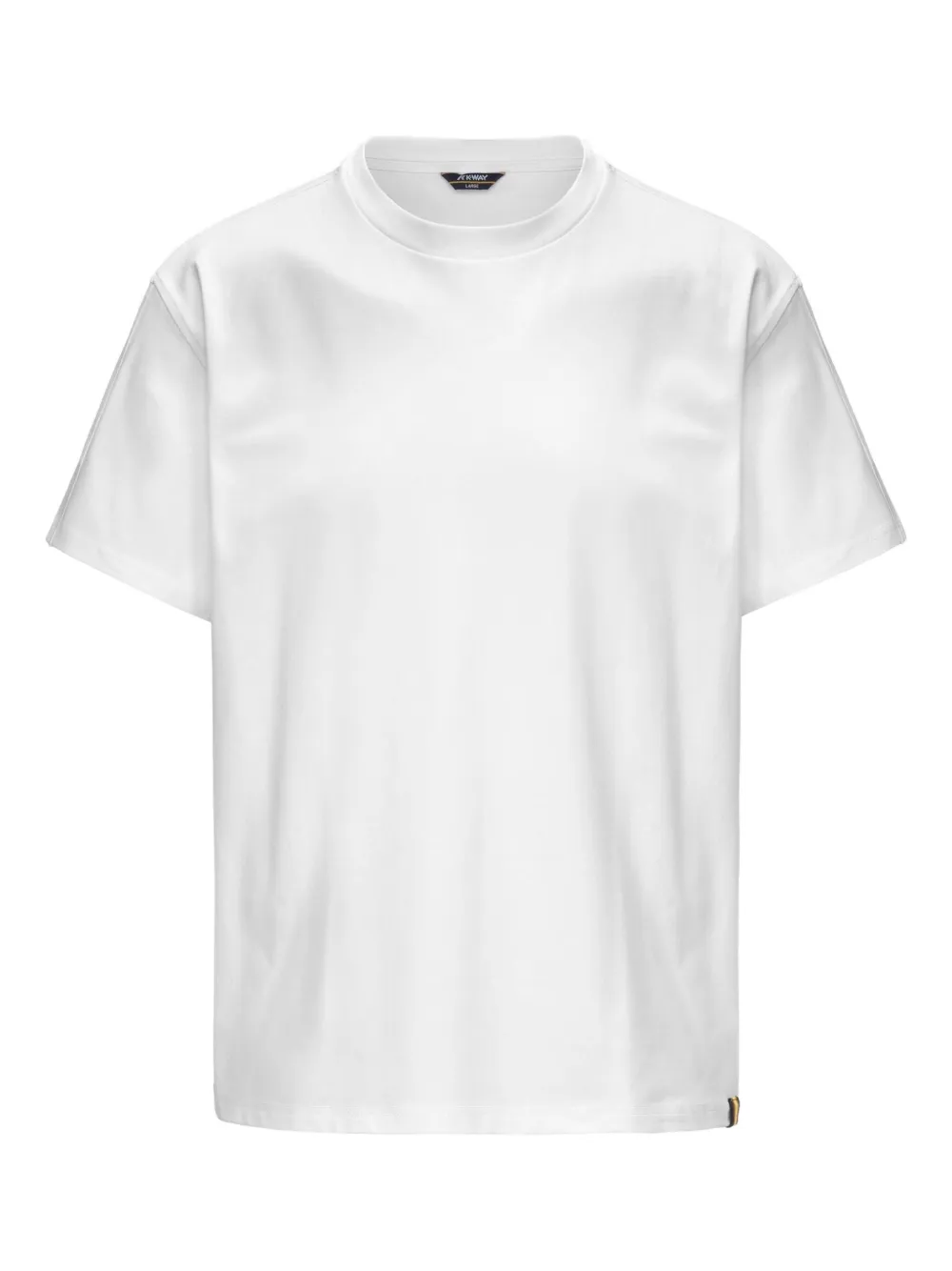 K-Way crew-neck cotton T-shirt | White | Image 1